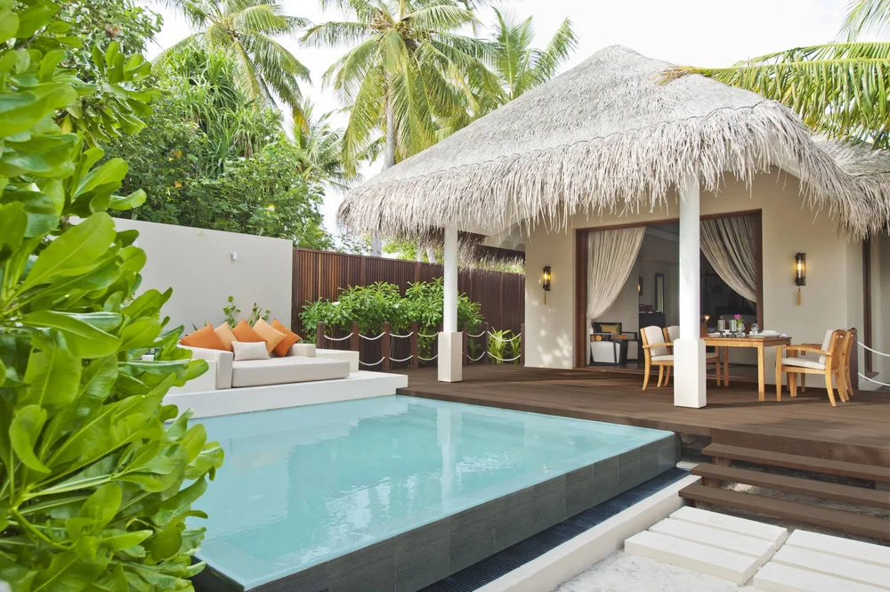 Beach Villa with Pool · One bedroom · beach plus plunge
